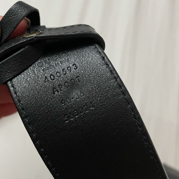 2015 Re-Edition wide leather belt (AUTHENTIC) main image 5